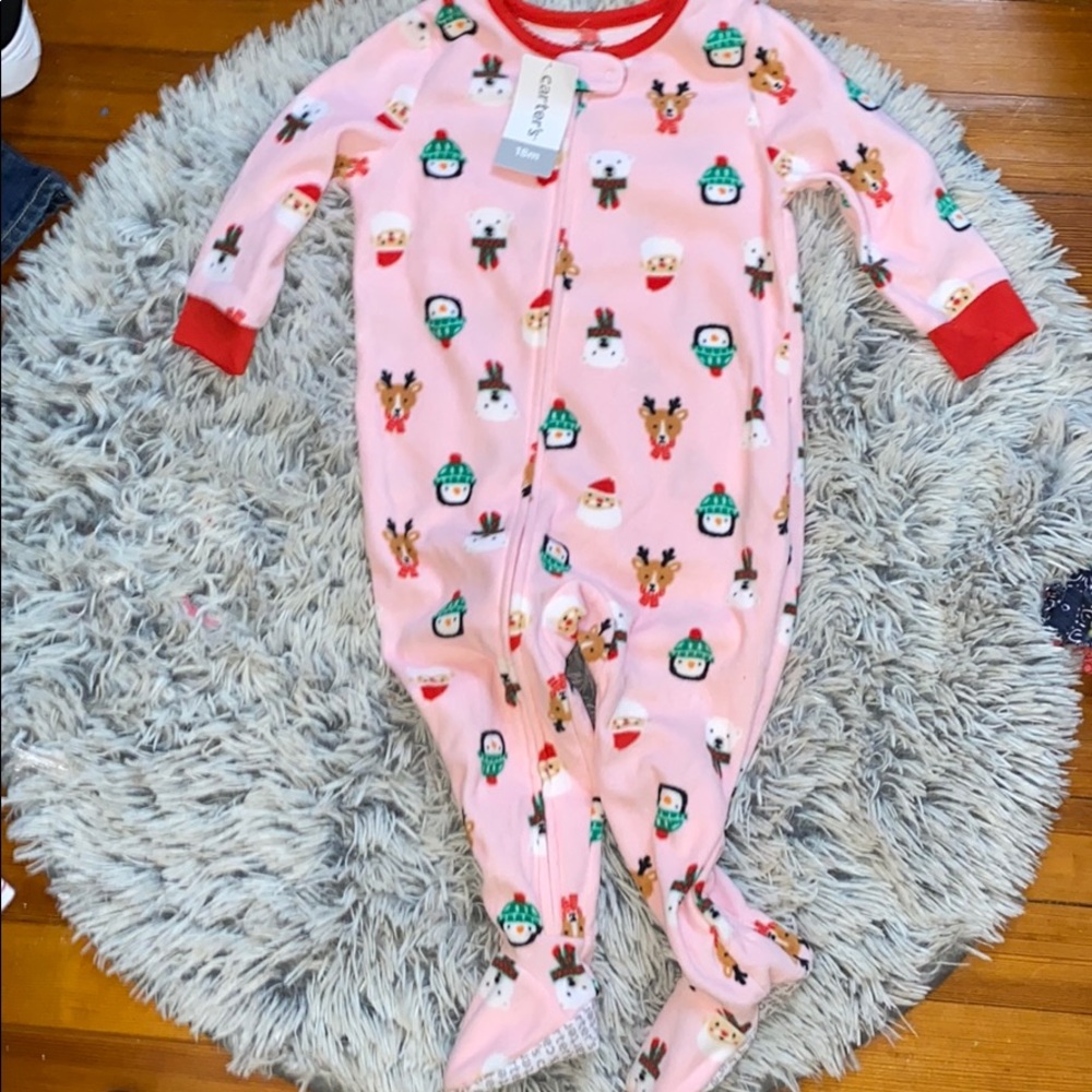 18mo Grl Xmas Pj’s from Carters BRAND NEW W/ TAGS!